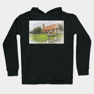 Church of St Mary at Ipsden Oxfordshire Hoodie